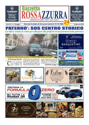 Gazzetta Rossazzurra 20 1 2024 Anno Ix N 2 Ridotto