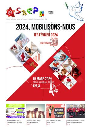 Bulletin SNEP-FSU n1016 - 25/1/24