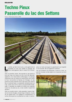 Technopieux - Passerelle