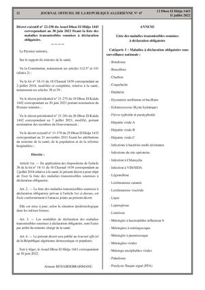 MDO-Décret 2022