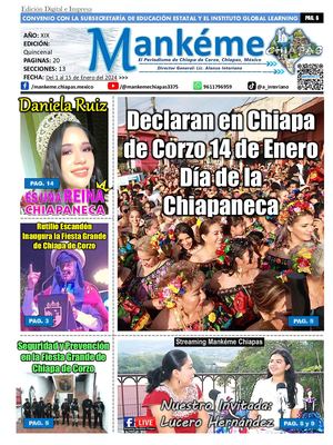 Edición Del 1 Al 15 De Enero 2024