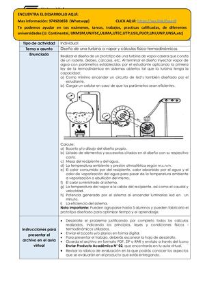 Producto Académico N° 02 Termodinamica