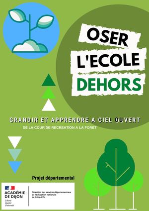 Oser L'ecole Dehors Dossier