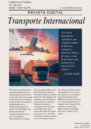 Revista Digital Transporte Internacional