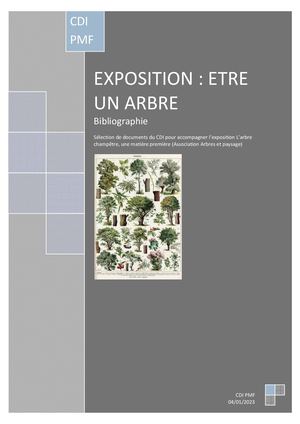 Bibliographie Arbres