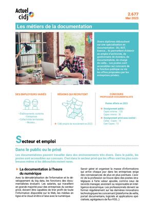 2 677 23 Les Metiers De La Documentation