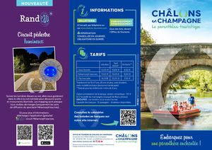 Flyer Balades En Barque 2024