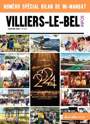 VILLIERS-LE-BEL INFOS No213 DE JANVIER 2024