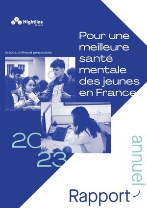 Rapport annuel national 2023 - Nightline France