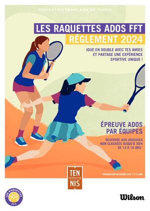 Les Raquettes Ados Fft Réglement