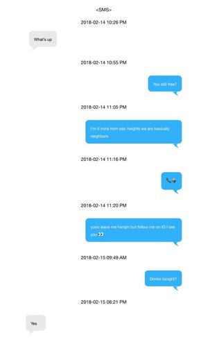 Text Exchange Between Christoffer Thygesen Ex 53 Text Messages Ex 53 Text Messages