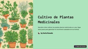 Cultivo De Plantas Medicinales