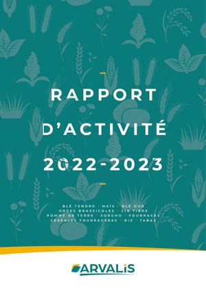 Arvalis Rapport d'activités Janvier2024