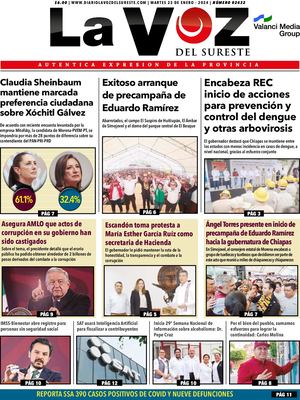 La Voz del Sureste 23 01 2024