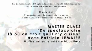 Master Class Patricia Lemaire