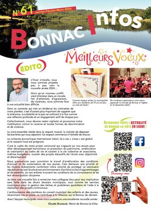 BONNAC INFOS - NUMERO 61