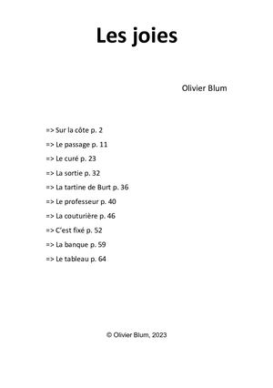 Les joies
