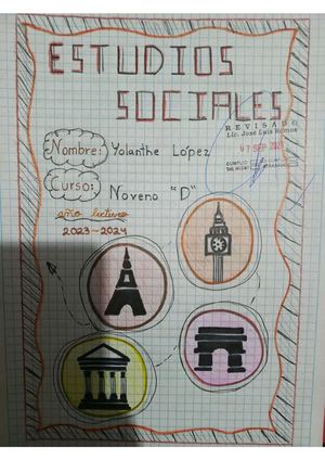 Carpeta De Estudios Sociales