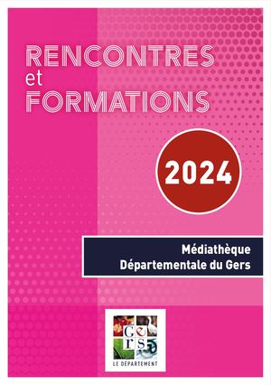 Livret Formation 2024 - Médiathèque Gers