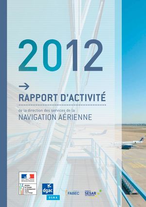 2012 DSNA Rapport d'activité