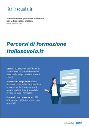 Italiascuola - Percorsi di formazione per il DM 66