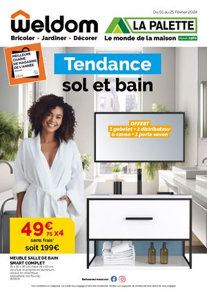 Catalogue Tendance Salle de bain Guadeloupe 2024Catalogue Tendance Sol et bain Guadeloupe 2024