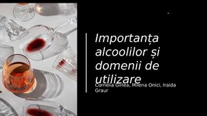 Importanța Alcoolilor 1