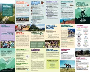 Carte Velo Ariège Pyrénées 2024