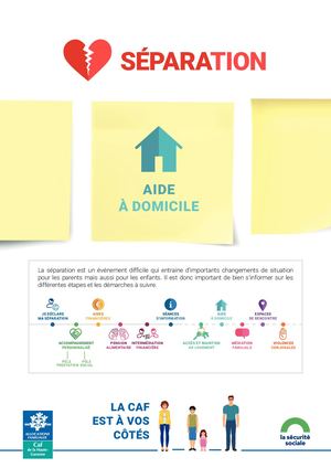 Parcours séparation : aide à domicile