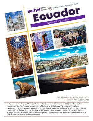 Ecuador Brochure 2023