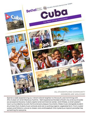 Cuba Brochure 2023