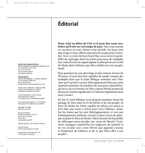 Cahiers Evangile 204