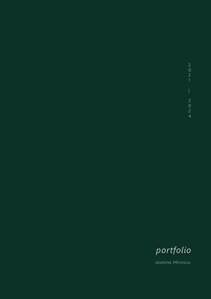 Cv Portfolio Jasmina Mircescu