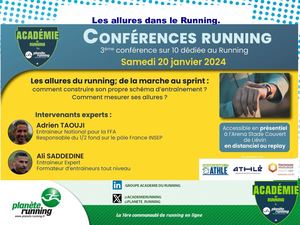 Conf N°3 - Les allures dans le Running