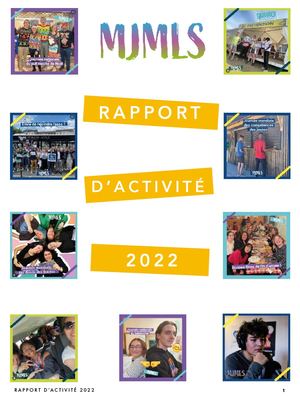 Rapport D'activité 2022