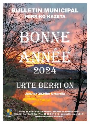 Bulletin Municipal du mois de janvier 2024