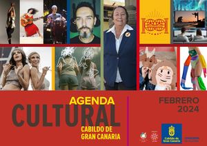 Agenda Cultural Cabildo de Gran Canaria, febrero 2024