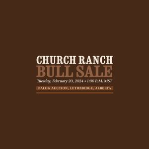 Church Ranch Bull Sale Catalogue 2024