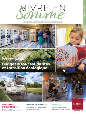 Magazine Vivre en Somme n°145 - Janvier/février 2024