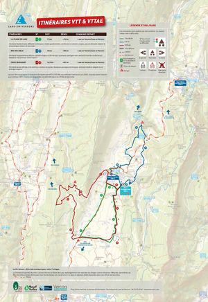 Plan Vtt Lans en vercors