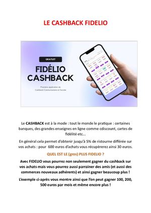 Le Cashback Fidelio (1)