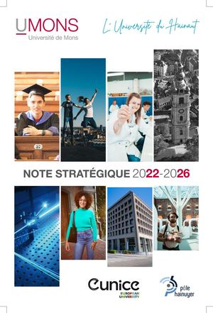 Note Stratégique de l'UMONS 2022|2026