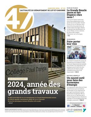 Journal 47 N°63 janvier 2024