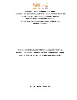 Informe N°1753 Pasantia Administrativa Trabajo De Grado 2023
