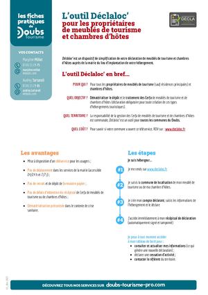 Declaloc Fiches Propriétaires Meublés