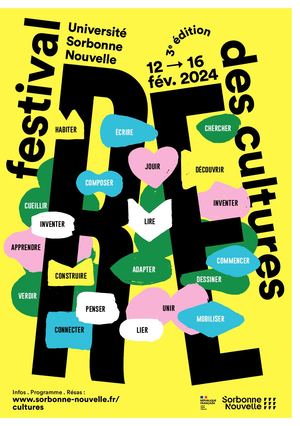Programme du Festival Des Cultures 2024