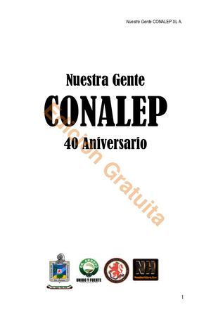 Aniversario CONALEP