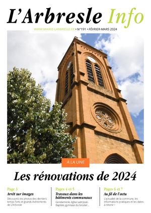 L'arbresle Info n°191 Février/Mars 2024