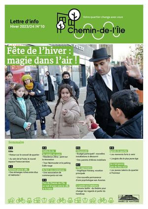 Lettre d'info Chemin-de-L'Ile hiver 2023