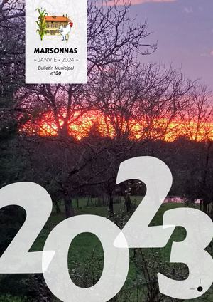 Marsonnas Bulletin Municipal 2024
